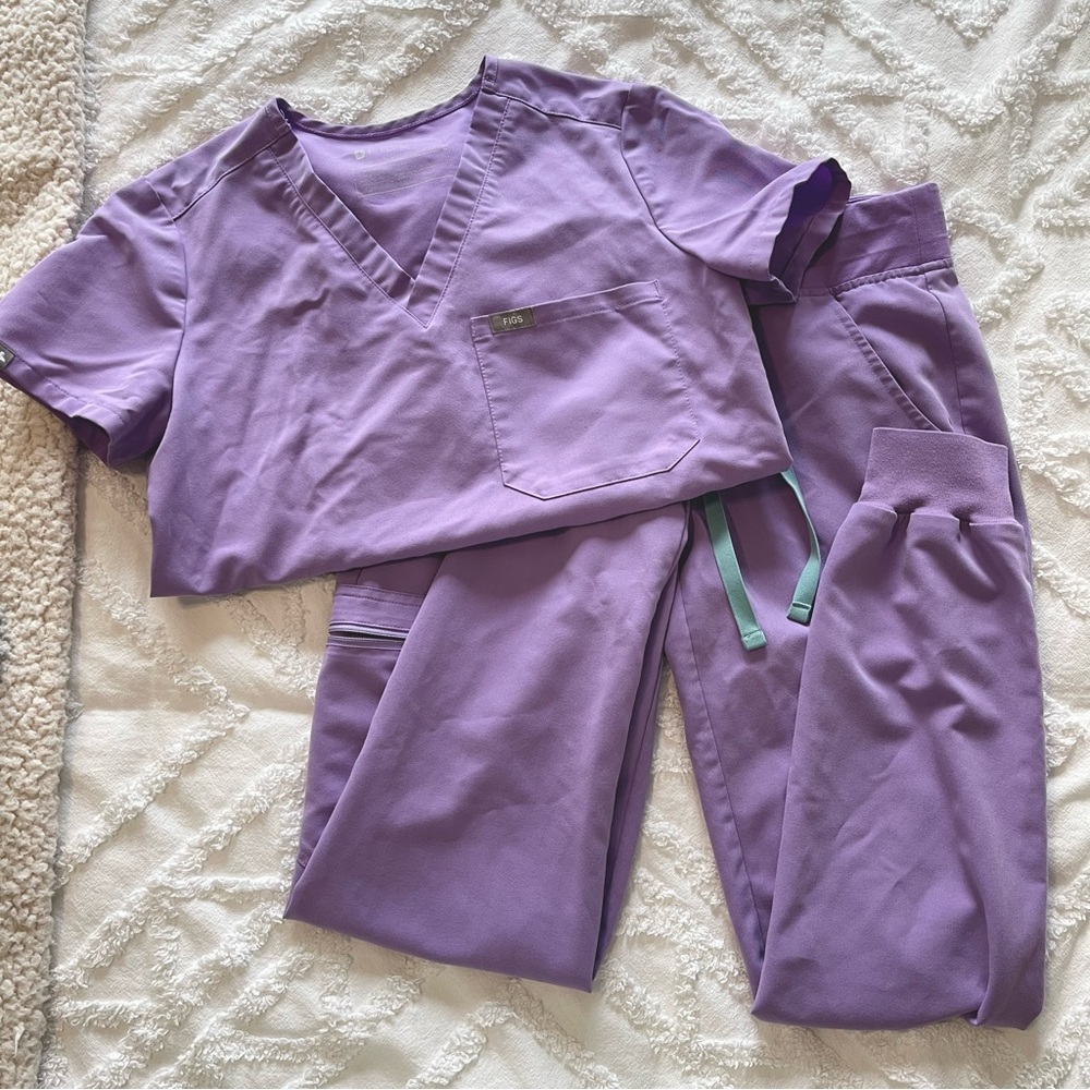 Figs Scrub Set Lavender Dew